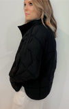 Off Road Puffer Jacket-Black - Wear with style