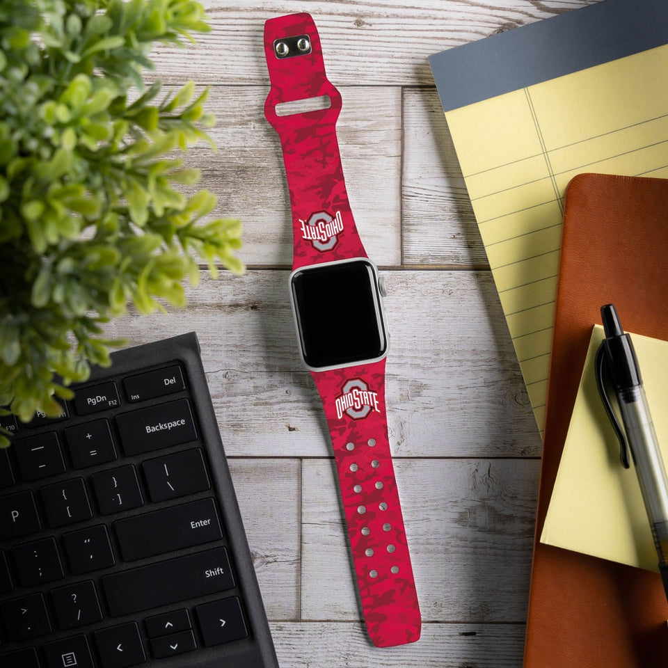Ohio State Buckeyes HD Apple Watch Band - Wear with style