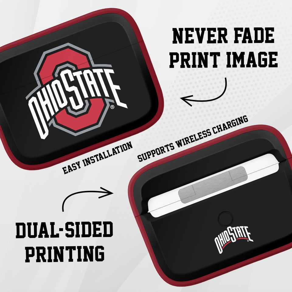 Ohio State Buckeyes HDX Apple AirPods Pro 1 & 2 Case Cover - Wear with style