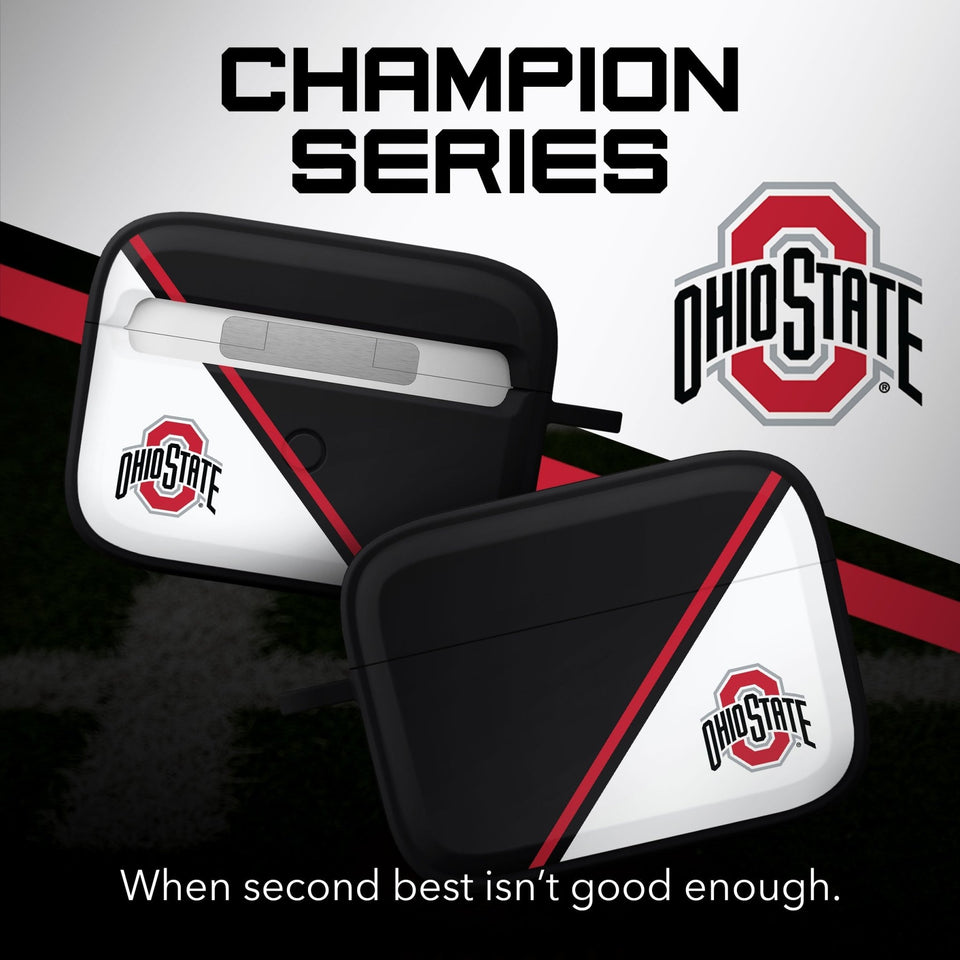 Ohio State Buckeyes HDX Champion Series Apple AirPods Pro 1 & 2 Case Cover - Wear with style