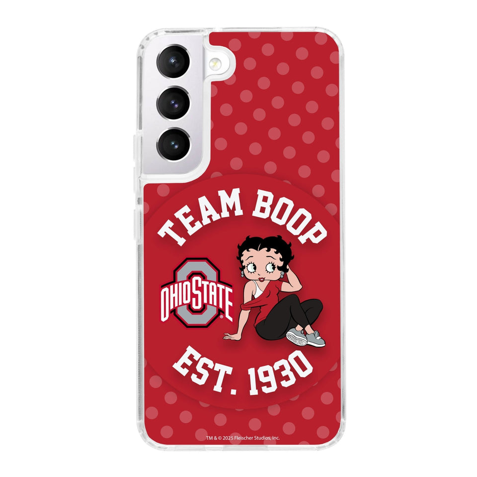 Ohio State Buckeyes X Betty Boop HD Samsung Galaxy S24 Phone Case - Wear with style