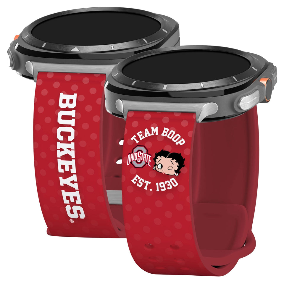 Ohio State Buckeyes X Betty Boop HD Samsung Galaxy Watch Ultra Watch Band - Wear with style