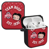 Ohio State Buckeyes X Betty Boop HDX Apple AirPods Gen 1 & 2 Case Cover - Wear with style