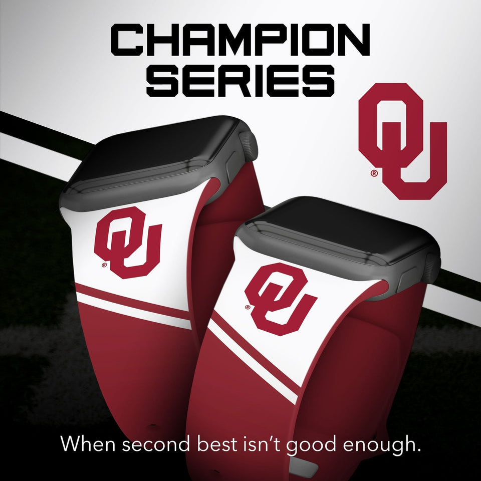 Oklahoma Sooners HD Apple Watch Band - Wear with style