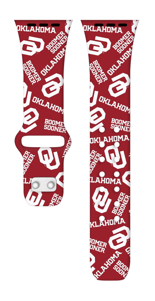 Oklahoma Sooners HD Apple Watch Band - Wear with style