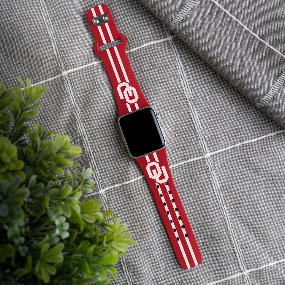 Oklahoma Sooners HD Apple Watch Band - Wear with style