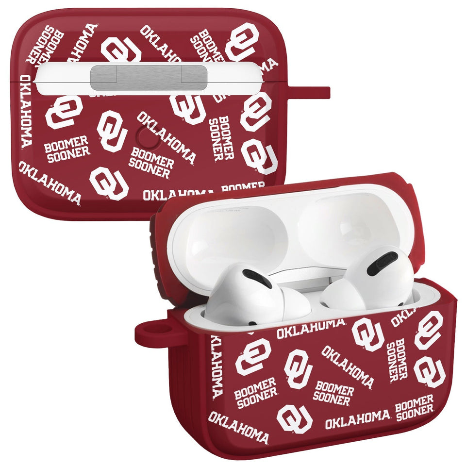 Oklahoma Sooners HDX Apple Airpods Pro 1 & 2 Case Cover - Wear with style