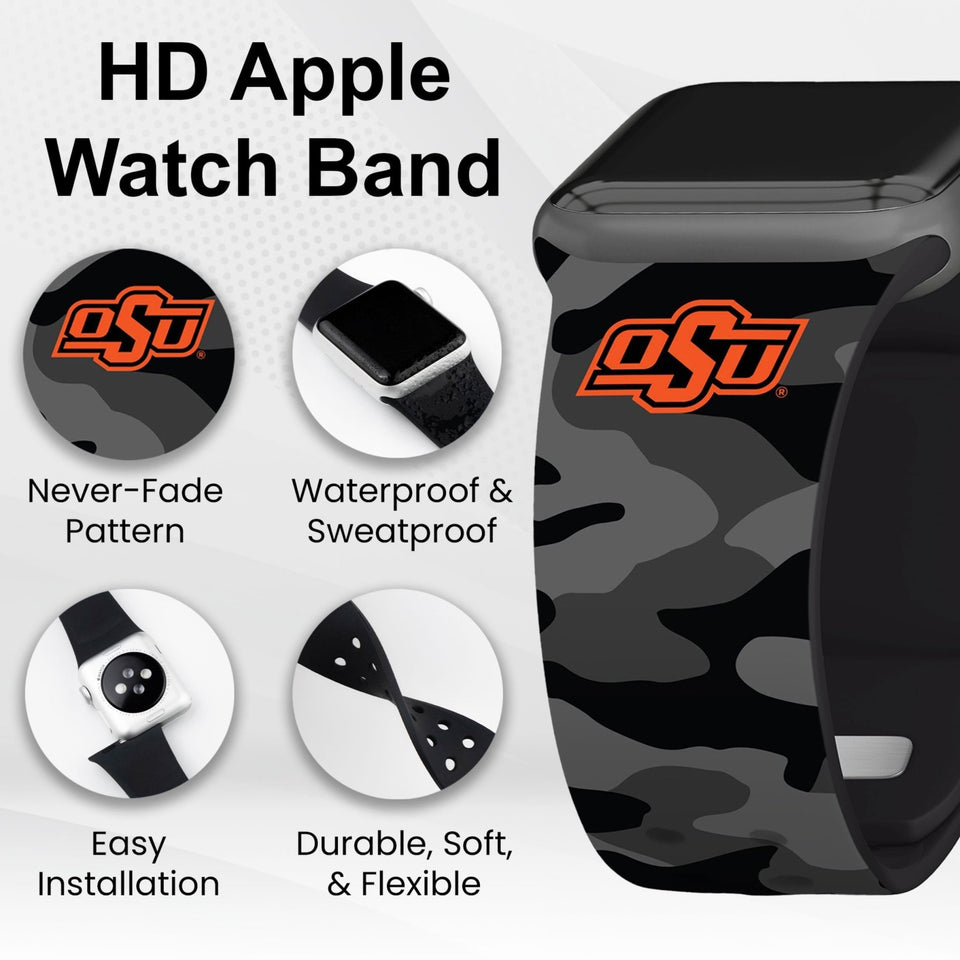 Oklahoma State Cowboys HD Apple Watch Band - Wear with style