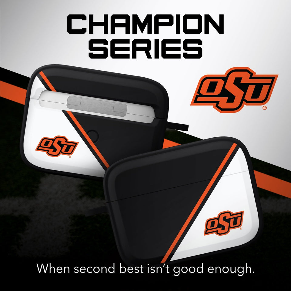 Oklahoma State Cowboys HDX Champion Series Apple AirPods Pro 1 & 2 Case Cover - Wear with style