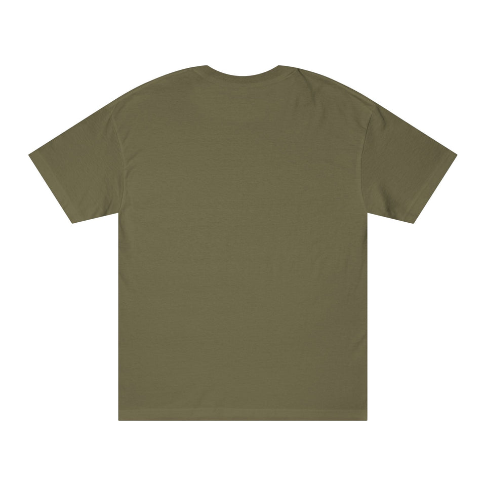 OMGBCKY White Coupe Silhouette Tee - Unisex American Apparel Classic T-Shirt - Wear with style