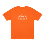 OMGBCKY White Coupe Silhouette Tee - Unisex American Apparel Classic T-Shirt - Wear with style