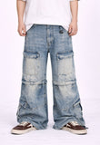 AZUL CONVERT CARGO DENIM