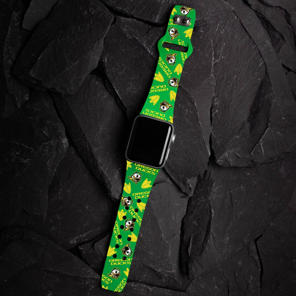 Oregon Ducks HD Apple Watch Band - Wear with style