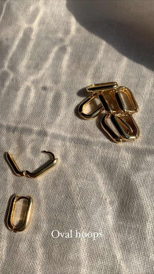 Oval Hoops Set - Wear with style