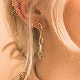 PaperClip Link Earrings - Wear with style