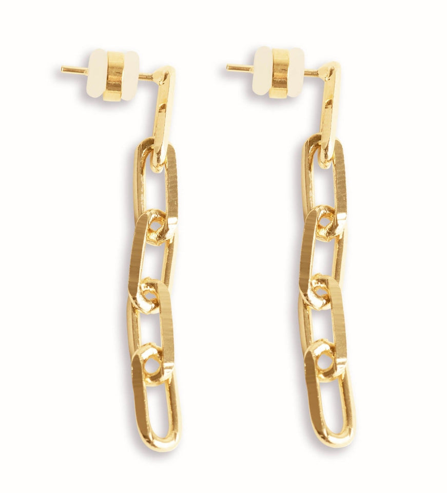 PaperClip Link Earrings - Wear with style