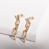 PaperClip Link Earrings - Wear with style
