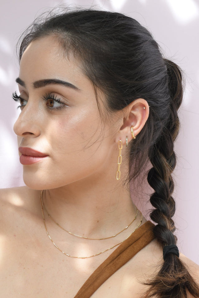 PaperClip Link Earrings - Wear with style