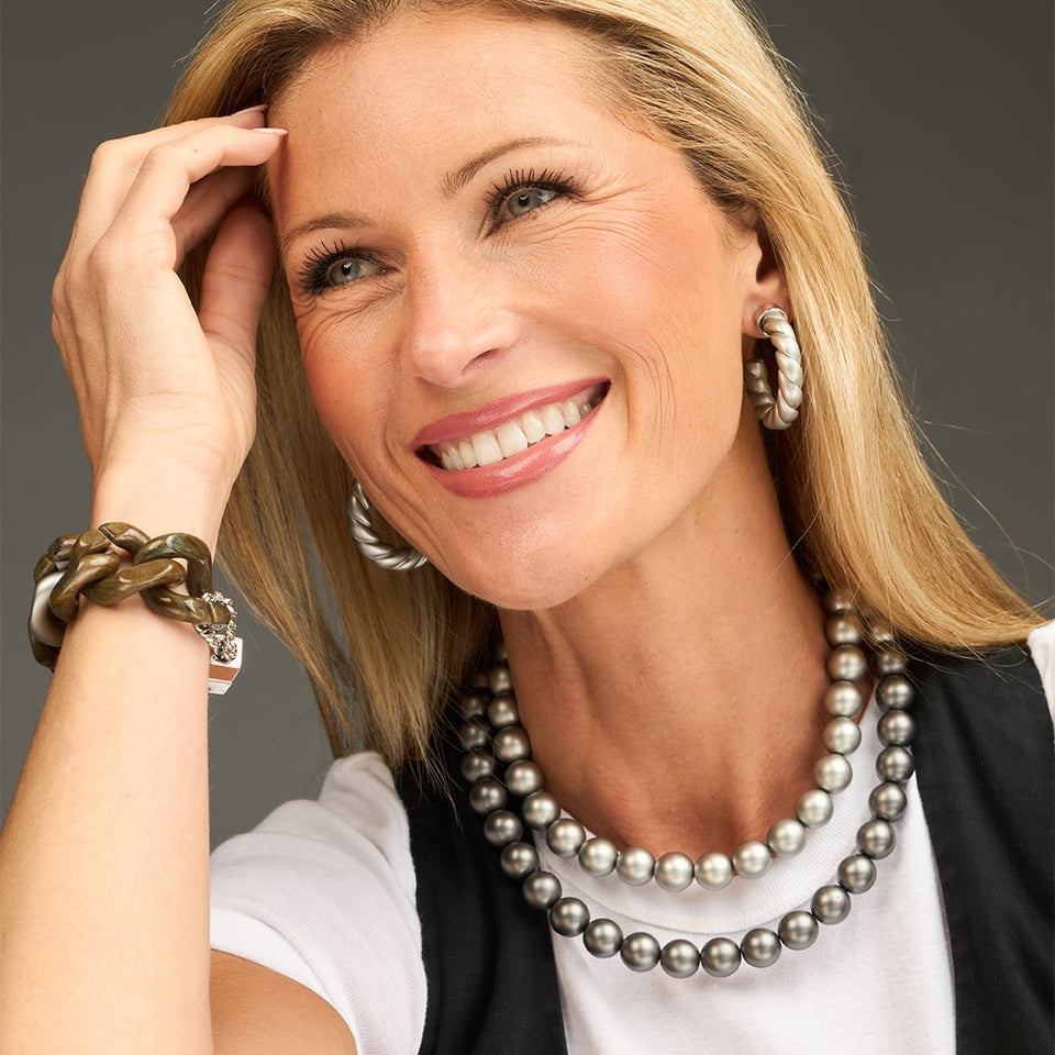 Pauline Necklace Chrome - Wear with style