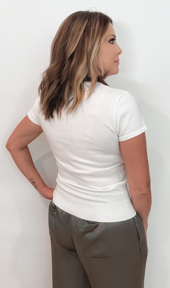 Pauline Top-Ivory - Wear with style