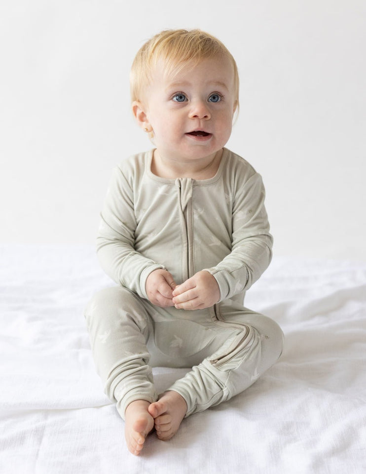 Peace Bamboo Convertible Footed Onesie - Wear with style