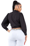 Pearl Collared Button Down Shirt - Wear with style