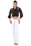 Pearl Collared Button Down Shirt - Wear with style
