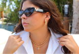 Pearl Wire Wrapped Gold Hoop Earrings & Pearl Ear Cuffs - Wear with style