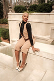 Penelope Mary Jane Flats Nude - Wear with style
