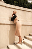 Penelope Mary Jane Flats Nude - Wear with style