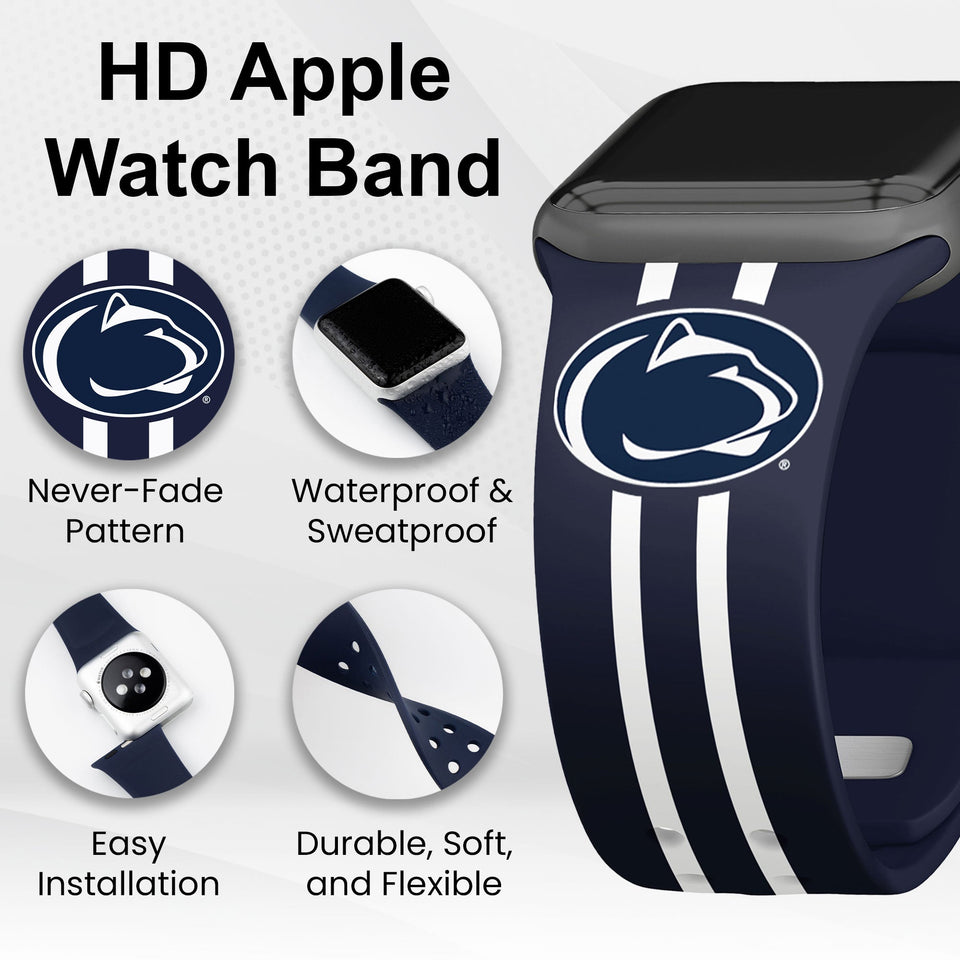 Penn State Nittany Lions HD Apple Watch Band - Wear with style