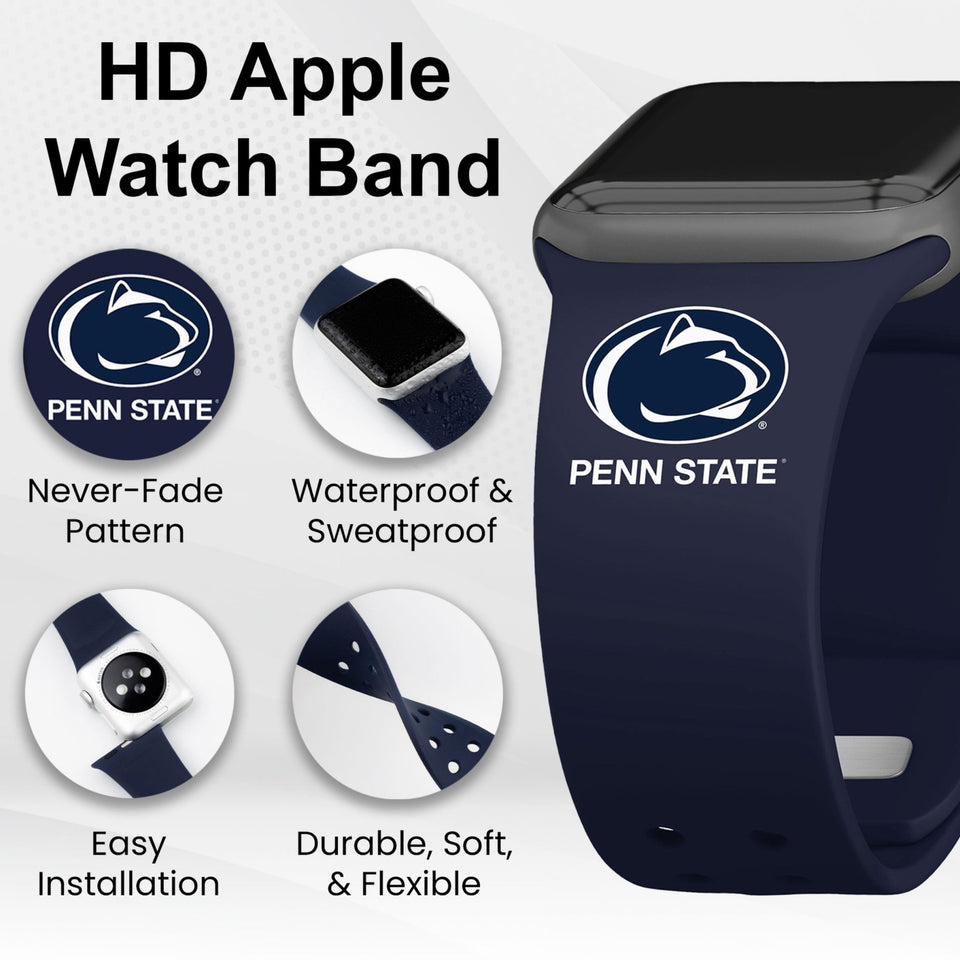 Penn State Nittany Lions HD Apple Watch Band - Wear with style