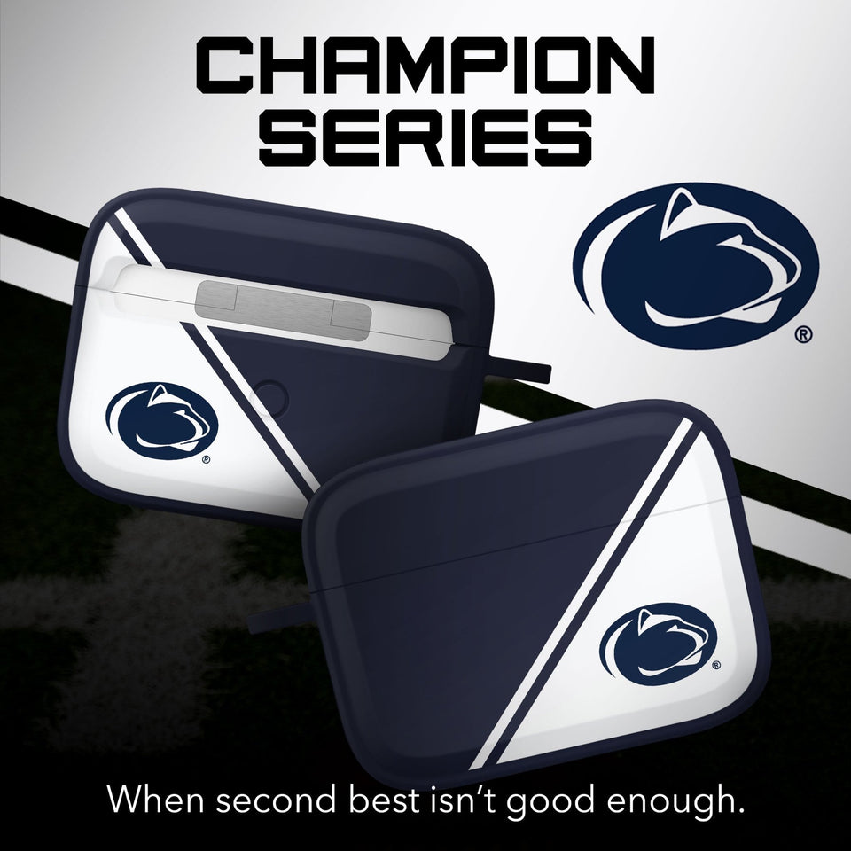 Penn State Nittany Lions HDX Champion Series Apple AirPods 1 & 2 Pro Case Cover - Wear with style
