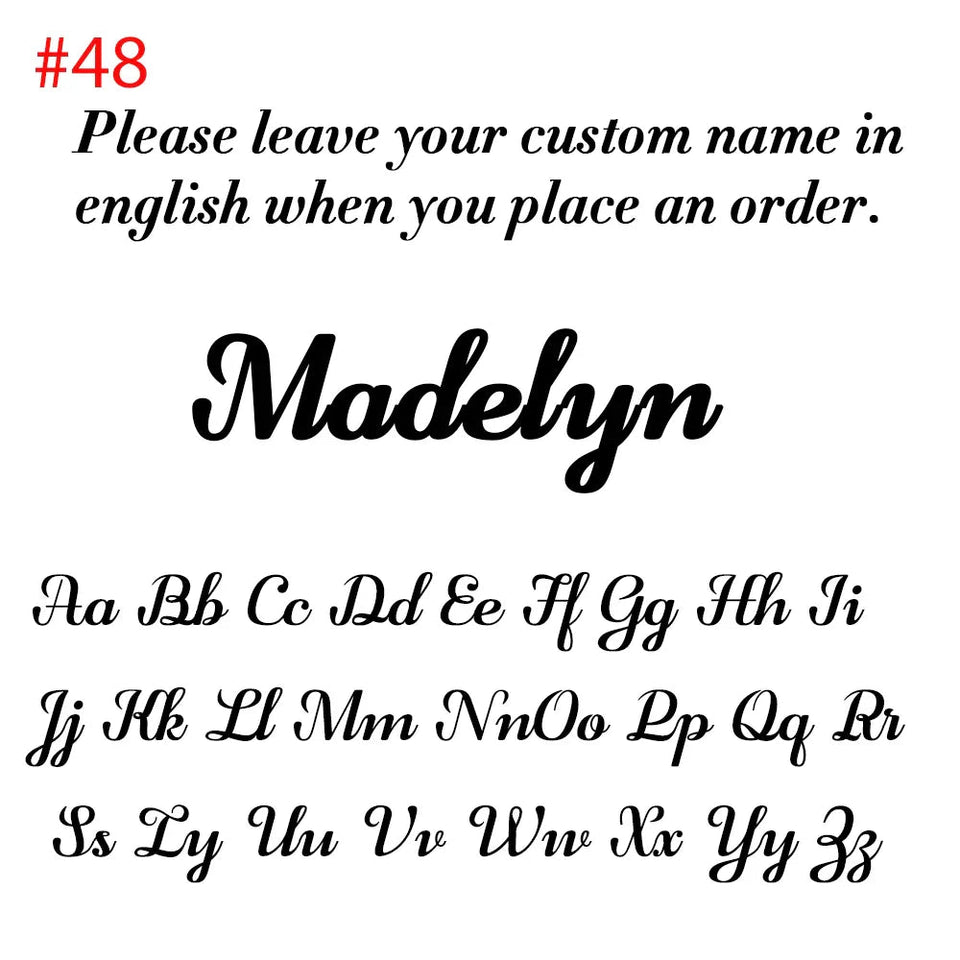 Personalized Gold Name Necklace - Wear with style