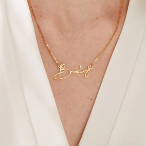 Personalized Gold Name Necklace - Wear with style