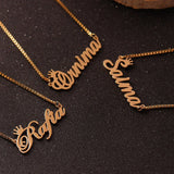 Personalized Gold Name Necklace - Wear with style