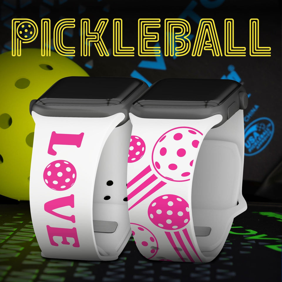 Pickleball Brights HD Apple Watch Band - Wear with style