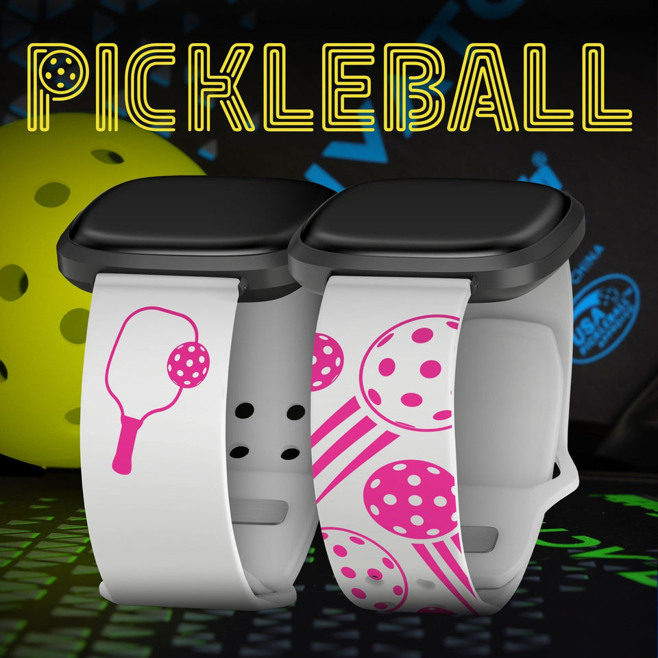 Pickleball Brights HD Fitbit Versa 3 & Sense 1 Watch Band - Wear with style