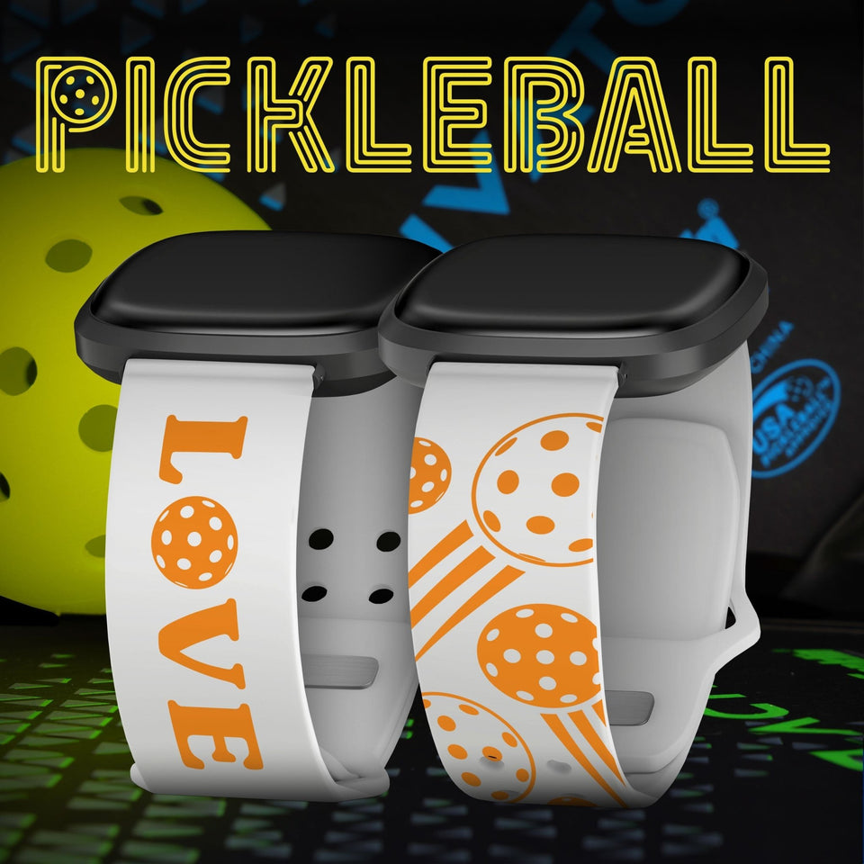 Pickleball Brights HD Fitbit Versa 3 & Sense 1 Watch Band - Wear with style