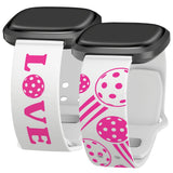 Pickleball Brights HD Fitbit Versa 3 & Sense 1 Watch Band - Wear with style
