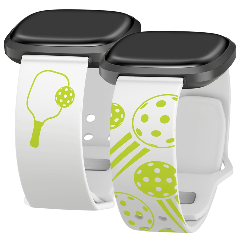 Pickleball Brights HD Fitbit Versa 3 & Sense 1 Watch Band - Wear with style