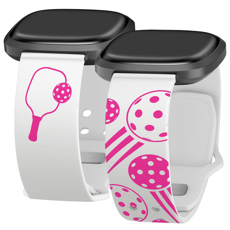 Pickleball Brights HD Fitbit Versa 3 & Sense 1 Watch Band - Wear with style