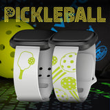 Pickleball Brights HD Fitbit Versa 3 & Sense 1 Watch Band - Wear with style