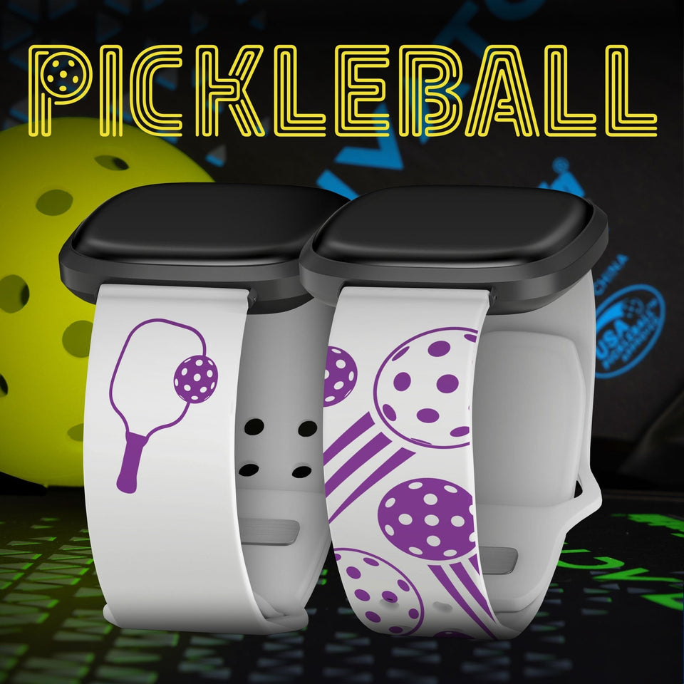 Pickleball Brights HD Fitbit Versa 3 & Sense 1 Watch Band - Wear with style