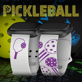 Pickleball Brights HD Fitbit Versa 3 & Sense 1 Watch Band - Wear with style