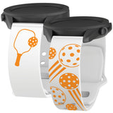 Pickleball Brights HD Watchband for Samsung, Garmin, Fossil, and More - Wear with style