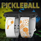 Pickleball Brights HD Watchband for Samsung, Garmin, Fossil, and More - Wear with style