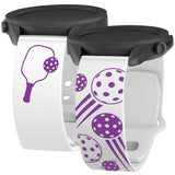 Pickleball Brights HD Watchband for Samsung, Garmin, Fossil, and More - Wear with style