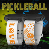Pickleball Brights HD Watchband for Samsung, Garmin, Fossil, and More - Wear with style