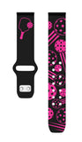 Pickleball HD Watchband for Samsung, Garmin, Fossil, and More - Wear with style